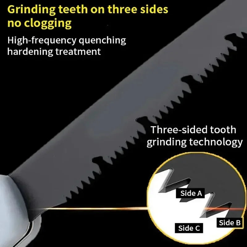 Folding Hand Saw Portable Outdoor Woodworking Garden Pruner Tool