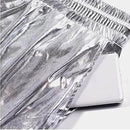 Men's Metallic Shorts Shiny Drawstring Pockets Sport Summer Pants