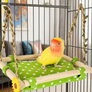 Bite Resistant Parrot Hammock Breathable Removable Bird Nest Swing