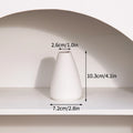 Ceramic Vase White Nordic Flower Pot Decorative Home Decor