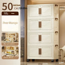 Foldable Storage Box With Clear Door Spacious Durable Organizer