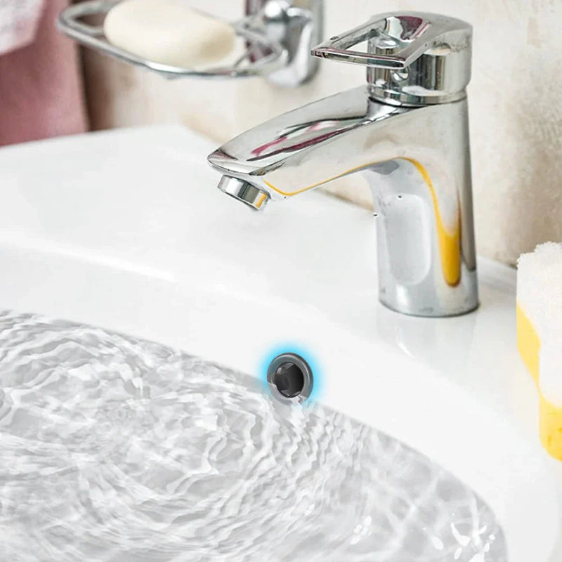 Sink Overflow Ring Cover Bathroom Basin Round Plastic Replacement