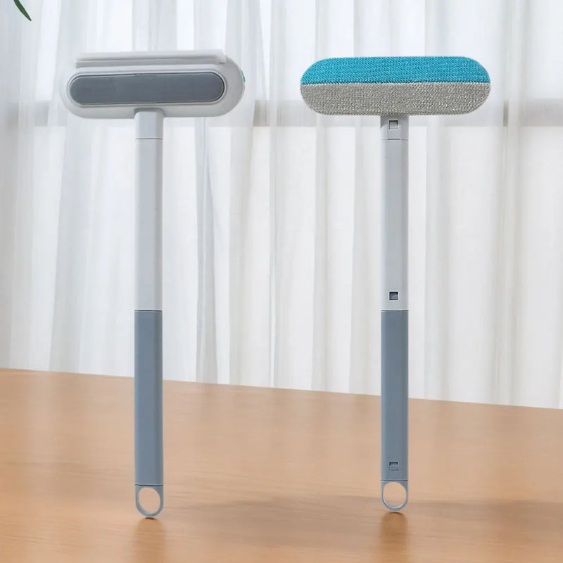 Pet Hair Remover Brush 3 In 1 Long Handle Fur Cleaning Tool