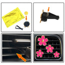 4Pcs Car Air Freshener Clips Daisy Scented Vent Aroma Accessories