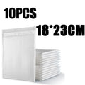 10Pcs White Bubble Mailer Envelope Self Seal Shipping Bags