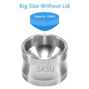 Dental Bone Meal Mixing Bowl Stainless Steel Implant Powder Cup