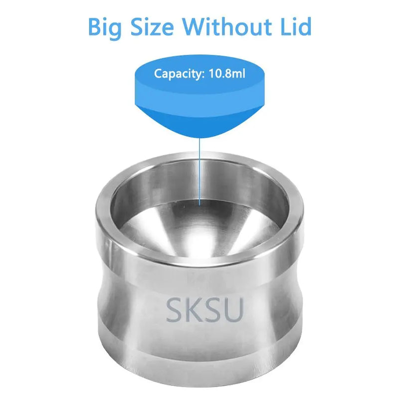 Dental Bone Meal Mixing Bowl Stainless Steel Implant Powder Cup