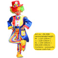Halloween Boys Clown Costume Circus Performer Carnival Role Play Outfit