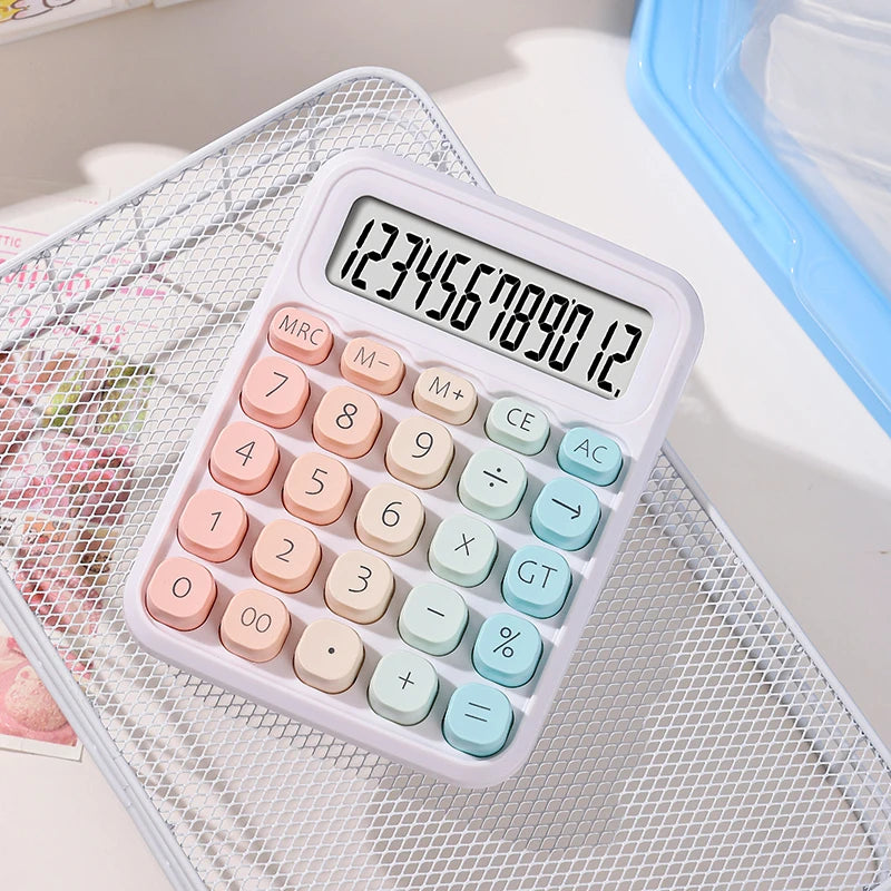 Electronic Calculator 12 Digit Dual Power For Home Office School