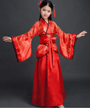 Girls Kimono Dress Traditional Chinese Japanese Style For Dance And Chorus