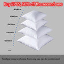 Standard White Bounce Back Pillow Cushion Core For Sofa Car Seat
