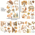 Autumn Theme Stickers 117 To 144pcs For Scrapbooking And Crafts
