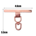 Ultra-Thin Stainless Steel Phone Tether With 360 Degree Rotatable Clip