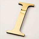 Golden Mirror Acrylic Wall Sticker Large 20cm DIY English Letters Decor