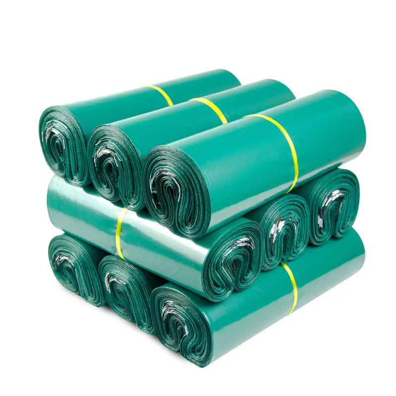 100pcs Plastic Courier Bags 17x30cm Waterproof Self Seal Mailers