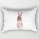 Nordic Pink Checkered Striped Cushion Pillowcase For Office Living Room