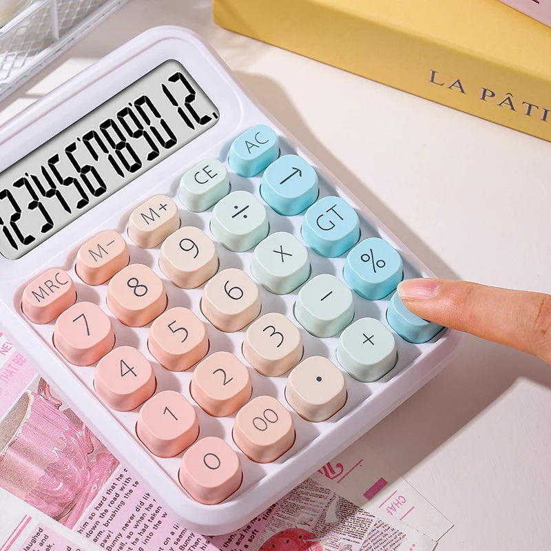 Electronic Calculator 12 Digit Dual Power For Home Office School