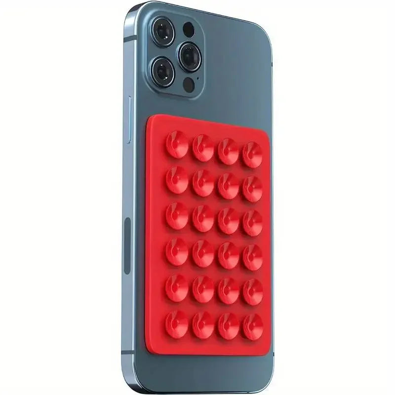 Silicone Suction Phone Holder Mat Anti-Slip Wall Stand Mount Sticker