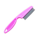 Pet Hair Shedding Comb Stainless Steel Flea Grooming Comb For Cats Dogs