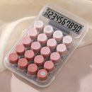 Portable Calculator Large Display Mechanical Keyboard For Students