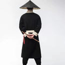 Plus Size Ninja Costume For Men Japanese Old Fantasy Cosplay Halloween