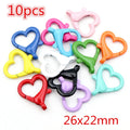 Colorful Mixed Alloy Jump Rings Lobster Clasp DIY Jewelry Making Supplies