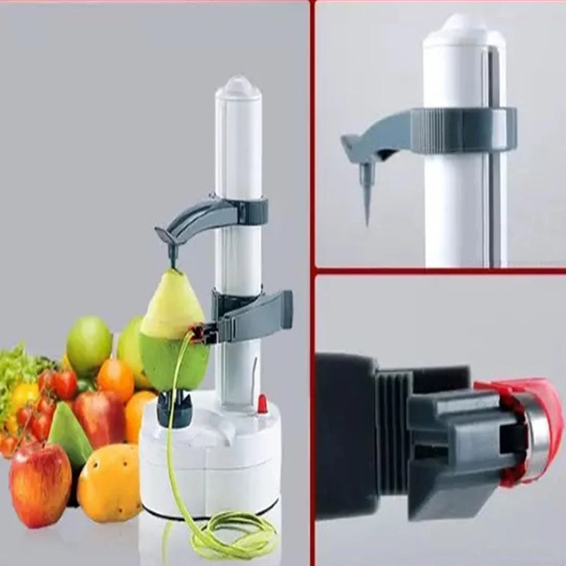 Electric Potato Peeler Automatic Rotating Apple Fruit Vegetable Tool