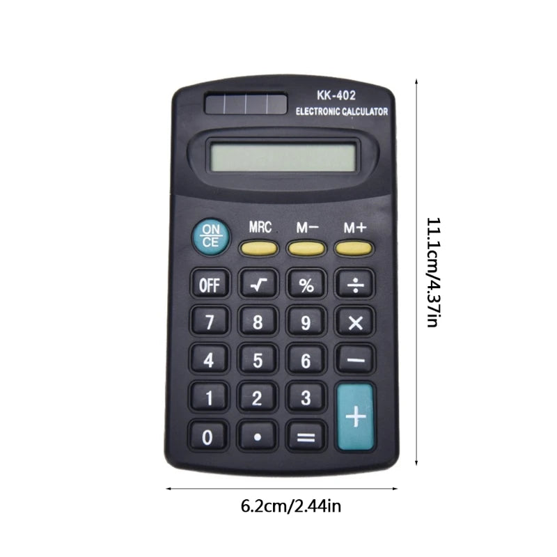 8 Digit Electronic Calculator Large LCD Battery Powered For Office Home School
