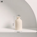 INS Ceramic Vase White Nordic Decorative Flower Pot For Home Decor