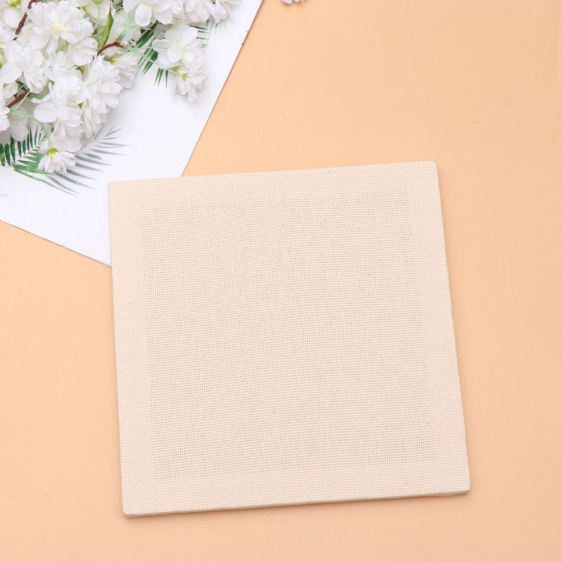 Embroidery Fabric Pack 2 Pcs Patchwork Cloth For Handmade Crafts