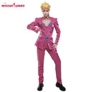 Giorno Cosplay Costume For Men Golden Wind Outfit Halloween