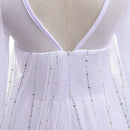 Children Elsa Dress Snow Queen Gown Long Sleeve Princess Costume