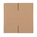100 Yellow Corrugated Paper Boxes 4x4x4 Inches Stackable Storage