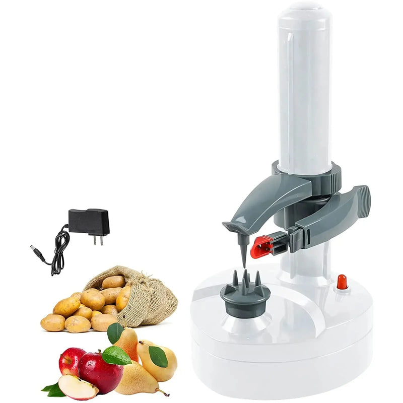 Electric Potato Peeler Automatic Rotating Apple Fruit Vegetable Tool