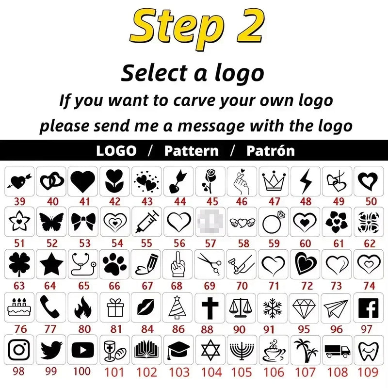 Custom Laser Engraved Ballpoint Pen Metal Personalized Text Set