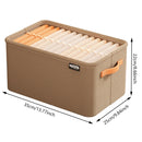 Collapsible Clothing Organizer Storage Box For Closet Drawer Wardrobe