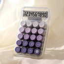 Portable Calculator Large Display Mechanical Keyboard For Students