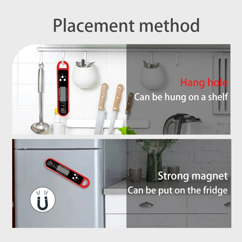 Digital Meat Thermometer Instant Read For Cooking Candy Grill Kitchen