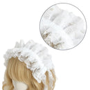 Lace Bowknot Headband Women Cosplay Party French Anime Maid Headdress